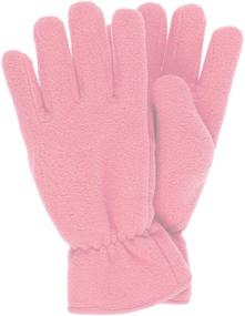 img 3 attached to 🧤 2-Pack Warm Fleece Gloves for Kids, Ideal for Boys or Girls during Winter