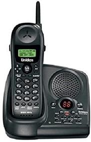 img 1 attached to 📞 Enhanced Uniden EXAI 978 900 MHz Cordless Phone: Answering System, Caller ID, and Sleek Black Design