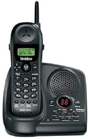 img 2 attached to 📞 Enhanced Uniden EXAI 978 900 MHz Cordless Phone: Answering System, Caller ID, and Sleek Black Design