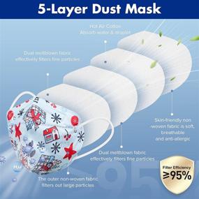 img 3 attached to Disposable Efficiency≥95 Individually Particulate Respirators