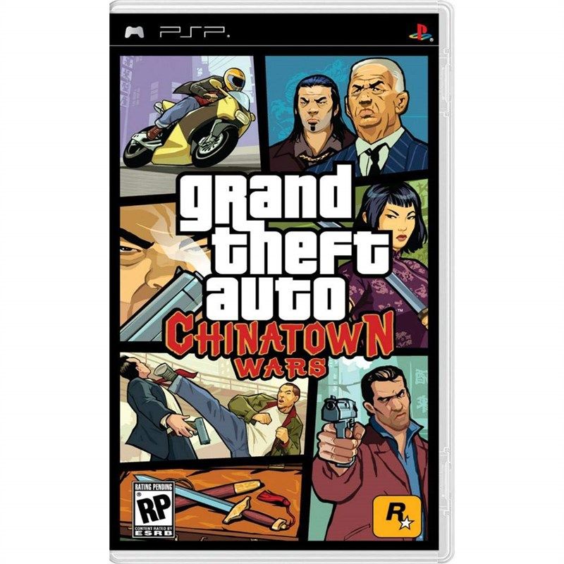 grand theft auto chinatown wars sony 로고