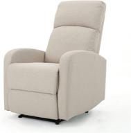 giovanni class fabric recliner charcoal furniture logo