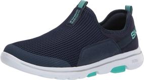 img 4 attached to 👟 Skechers Women's 5 124013 Medium Sneaker: Stylish Athletic Shoes for Women