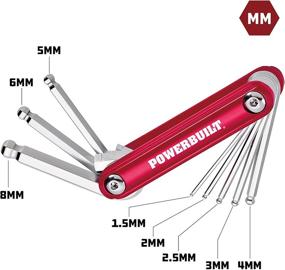 img 3 attached to Powerbuilt 940784 Шариковый складной ключ