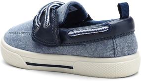 img 1 attached to Tombik Toddler Sneakers Loafers: Stylish and Comfortable Boys' Shoes for Walking and Sneakers