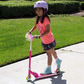 img 3 attached to 🛴 Experience the JoJo Magic with PlayWheels 2 Wheel Aluminum Scooter!