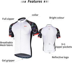 img 1 attached to ARSUXEO Cycling Sleeves Mountain Reflective Sports & Fitness in Cycling