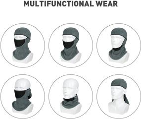 img 1 attached to Omeneex Kids Children's Balaclavas Face Mask Hat | Thick Thermal Windproof - Enhanced SEO