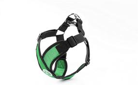 img 3 attached to 🐶 Gooby Perfect Fit X Harness: Choke-Free Step-In Solution for Small Dogs with Soft Synthetic Lambskin Strap