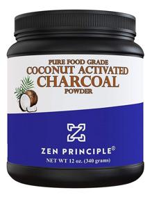 img 4 attached to 🥥 LARGE 12 Ounce Coconut Activated Charcoal Powder for Teeth Whitening, Skin and Hair Rejuvenation, Detox, and Improved Digestion. Effective for Accidental Poisoning, Bug Bites, Wound Treatment. Produced by USA-Owned Company, Includes FREE Scoop