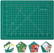 🔪 metopets self-healing cutting mat - dual sided 5-ply fabric cutting board rotary mat for sewing, crafts, art, and quilting (11x8 inches, a4) logo