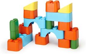 img 4 attached to 🧱 Multi-Colored Green Toys Block Set