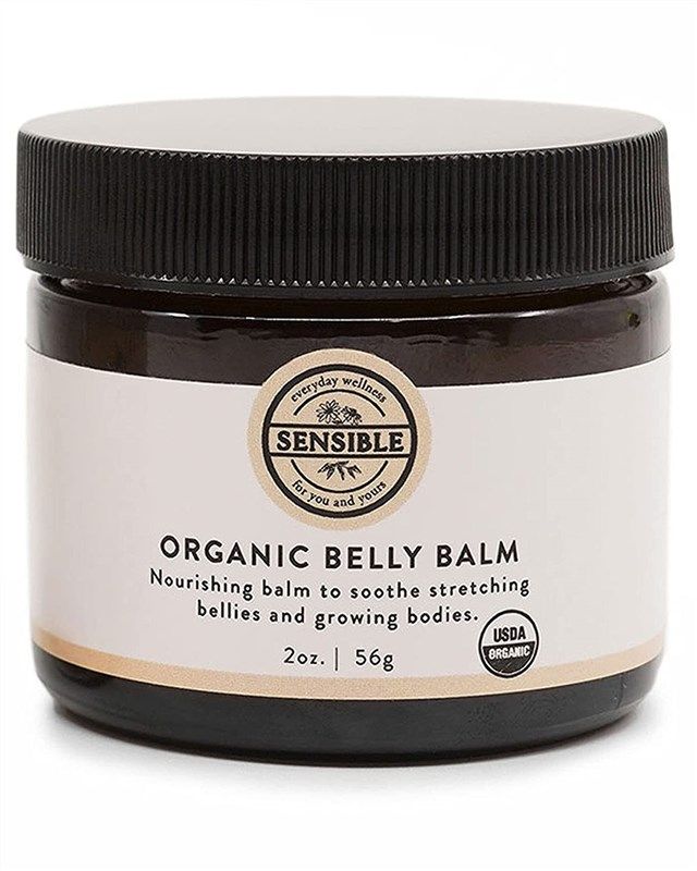 sensible all natural pregnancy skincare stretching 로고