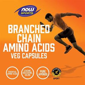 img 1 attached to 💪 NOW Sports Nutrition: Branched Chain Amino Acids (BCAAs) - Leucine, Isoleucine, Valine - 240 Capsules