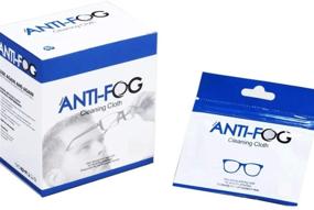 img 2 attached to 🔍 Anti Fog Cloth Lens: 200 Times Reusable, Individual Pack (5) - Perfect for Safety Glasses and Cameras