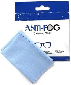 img 4 attached to 🔍 Anti Fog Cloth Lens: 200 Times Reusable, Individual Pack (5) - Perfect for Safety Glasses and Cameras