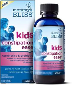 img 4 attached to 👩 Mommy's Bliss Kids Constipation Ease: Prebiotics & Probiotics for Digestive Health, Age 4+, 4 Fl Oz