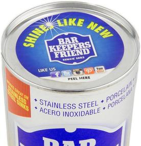 img 1 attached to 🧼 Powerful 4-Pack: Bar Keepers Friend Powdered Cleanser - 21 oz each, Stain and Grime Remover