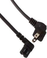 💡 samsung 3903-000853 right angle 2-prong tv power cord - 5ft length: high-quality, reliable connection solution for your tv logo