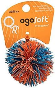 img 3 attached to 🐵 OgoSoft Rubber Band Stringy Pom Monkey Ball - Заменяемый мяч для игр OgoDisk и не только - Игрушка для снятия стресса, тактильные и антистрессовые игрушки - Игра как в помещении, так и на открытом воздухе - Разноцветный.