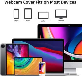 img 1 attached to 🔒 Ultra-Thin Webcam Cover Slide (3PCS) – Protect Your Privacy for Laptop, MacBook, PC, iPhone, and More!