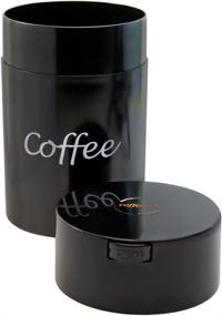 img 3 attached to ☕ Coffeevac 1 lb: The Best Vacuum Sealed Coffee Container with Black Cap & Body - Premium Quality