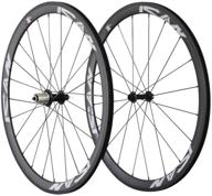 🚴 ican 38mm carbon road bike wheelset 700c rim brake sapim cx-ray spokes lightweight cincher rim - 23mm width for efficient riding logo