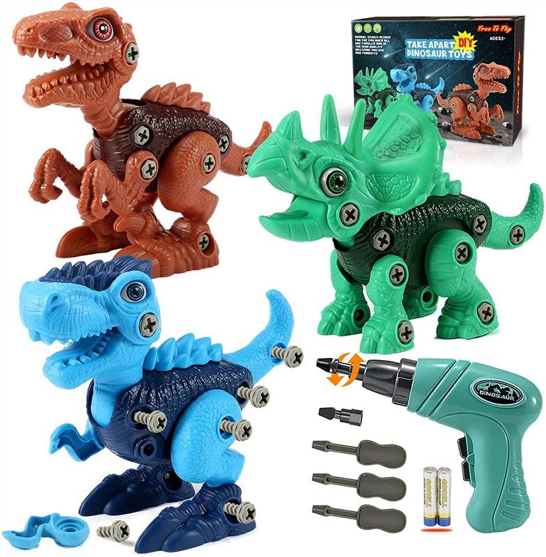 kids toys stem dinosaur toy 로고