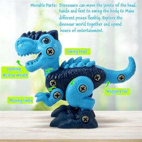 img 2 attached to 🦖 Dinosaur STEM Toy for Kids