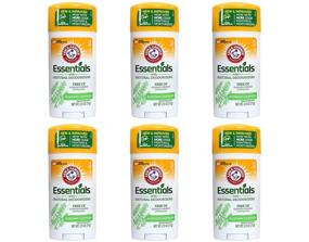 img 3 attached to Pack of 6 Arm &amp; Hammer Essentials Fresh Natural Deodorants, Size 2.5z, with Scent - A&amp;H Ess Fr