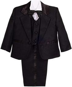 img 4 attached to 👔 Lito Angels Boys' Formal Wedding Clothing: Suits & Sport Coats for Elegant Outfits
