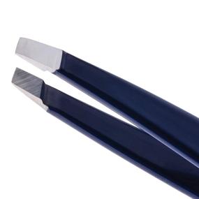 img 3 attached to 🔵 Tweezerman Evening Blue Mini Slant Tweezer - Amazon Exclusive, 1 Count + SEO