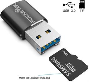 img 3 attached to 📚 Rocketek USB 3.0 Portable TF Memory Card Reader: Compatible with Windows/Mac OS/Linux for TF/Micro SDXC/Micro SDHC Cards