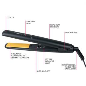 img 3 attached to Pro Touch Professional Tourmaline Straightens