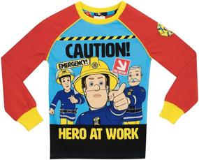 img 3 attached to 👨 Fireman Sam Boys Pajamas: Stylish and Comfortable Sleepwear for your Young Heroes