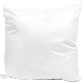 img 2 attached to 🛏️ Soft Touch Pillow - Fairfield ST18B, 18x18, White