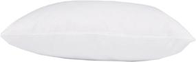 img 3 attached to 🛏️ Soft Touch Pillow - Fairfield ST18B, 18x18, White