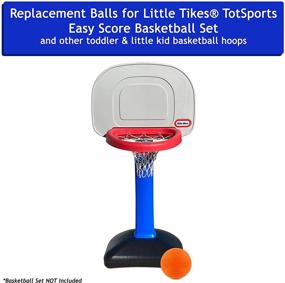 img 2 attached to 🏀 Replacement Basketball for Toddlers and Little Kids