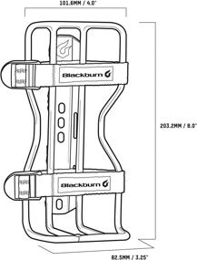 img 1 attached to Ultimate Bike Companion: Blackburn Outpost Cargo Water Bottle Cage