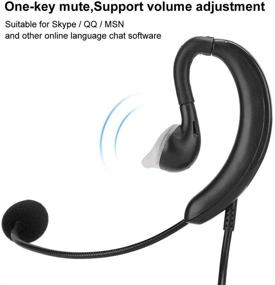 img 2 attached to Erounder Headphones Communication Adjustment Professional