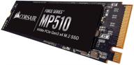 💽 накопитель ssd corsair mp510 960 гб nvme pcie gen3 x4 m.2 - серия force логотип