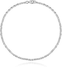 img 4 attached to Браслет EVERU Sterling Sparkle Hypoallergenic