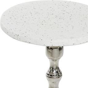 img 1 attached to Deco 79 Accent Table Silver Furniture and Accent Furniture