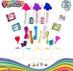 img 3 attached to Блестящая многоцветная игрушка-сюрприз Poopsie с изменяющимися цветами