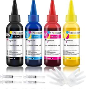 Printers Jack Sublimation Ink Four Pack 400 ML Ultra Vivid for