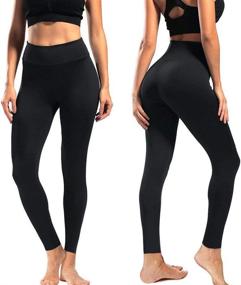 img 3 attached to SYRINX Pack Leggings Women Waisted