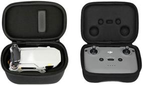 img 4 attached to A Complete & Durable Storage Solution for DJI Mavic Mini 2: Anbee Waterproof Drone Body Case + Remote Controller Case Set