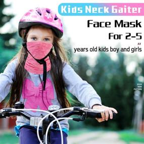 img 3 attached to Bandana Protection Activities Lightweight Breathable Girls' Accessories