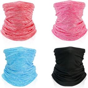 img 4 attached to Bandana Protection Activities Lightweight Breathable Girls' Accessories