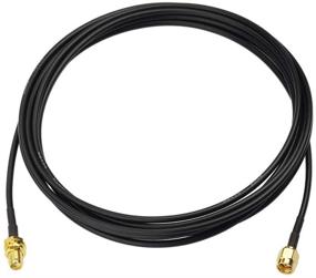 img 4 attached to 🔌 Bingfu 3m 10ft RG174 Antenna Extension Cable for 4G LTE Router Gateway Mobile Cellular, Compatible with RTL SDR Dongle Receiver - SMA Male to SMA Female Bulkhead Mount